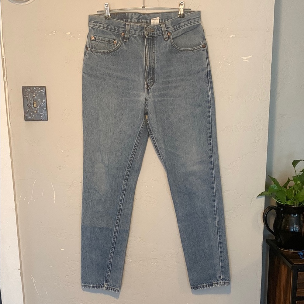 Levi's Light Blue Straight Jeans